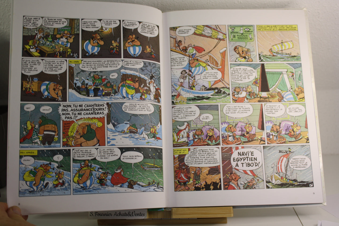 Astérix et Cléopâtre – Astérix – Uderzo Goscinny – Hachette – Réédition – 2003