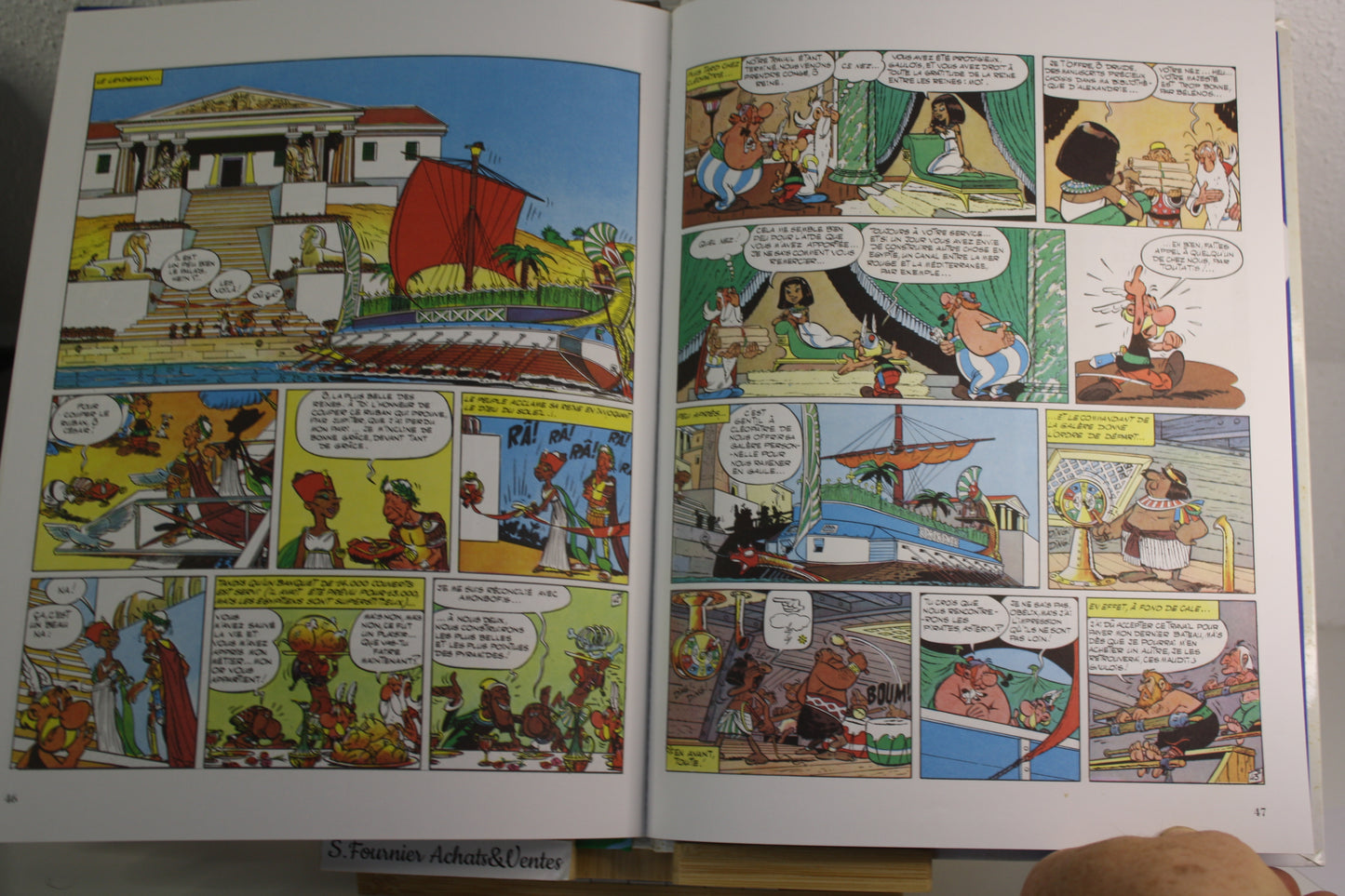 Astérix et Cléopâtre – Astérix – Uderzo Goscinny – Hachette – Réédition – 2003