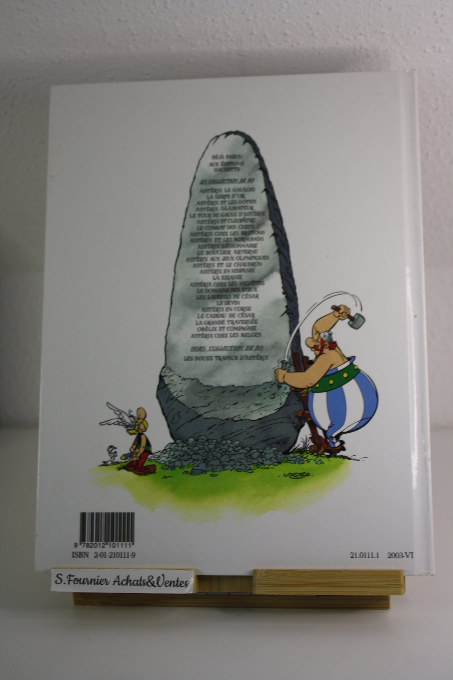 Astérix et Cléopâtre – Astérix – Uderzo Goscinny – Hachette – Réédition – 2003