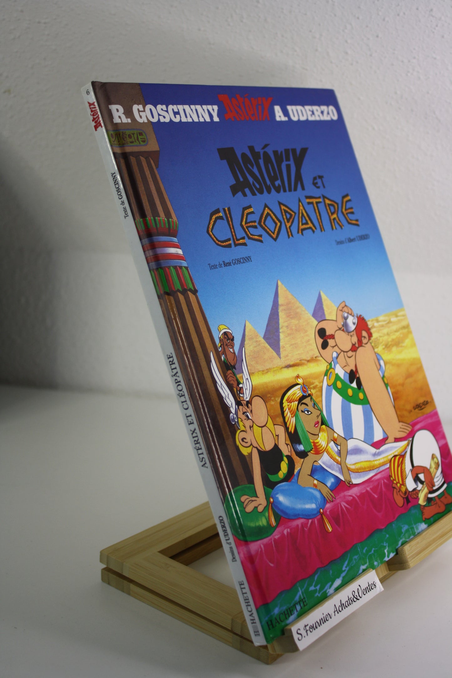 Astérix et Cléopâtre – Astérix – Uderzo Goscinny – Hachette – Réédition – 2003