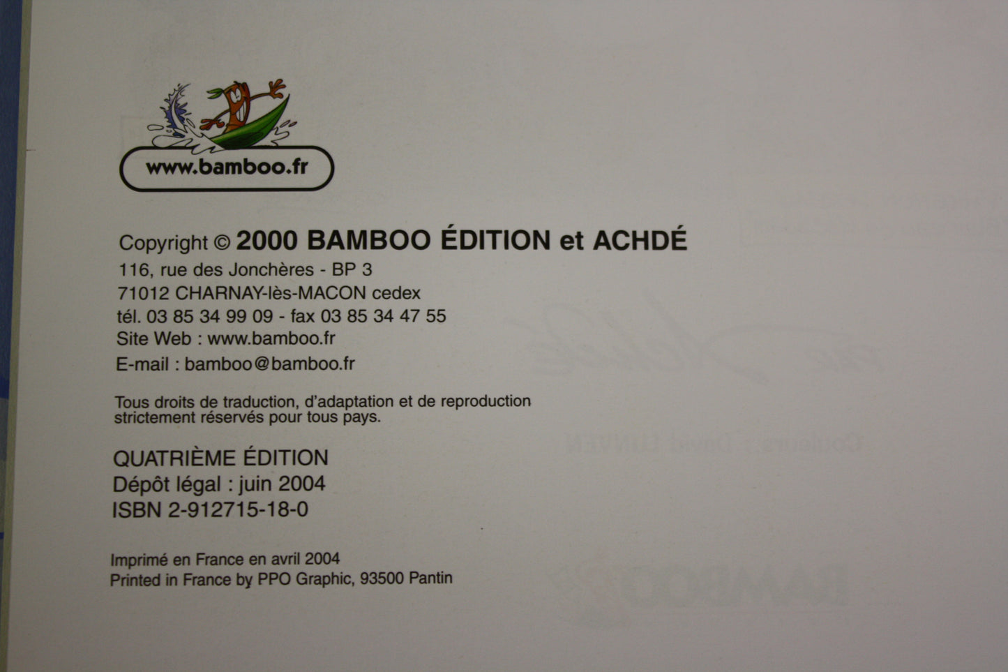On achève bien les 2 chevaux – Les damnés de la route – Achdé – Bamboo – Réédition – 2004
