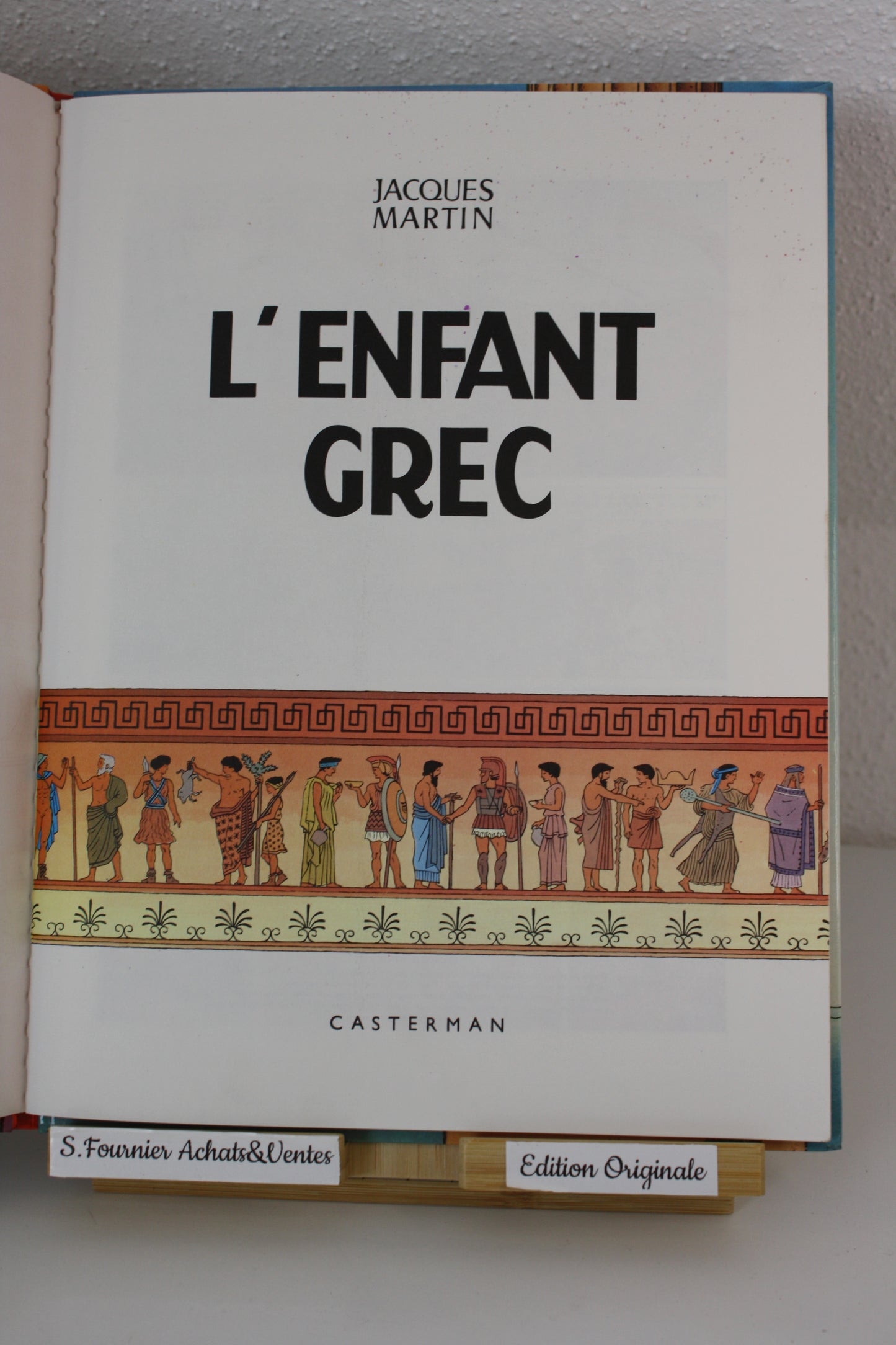 L’enfant Grec – Alix – Jacques Martin – Casterman – EO – 1980