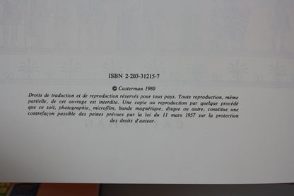 L’enfant Grec – Alix – Jacques Martin – Casterman – EO – 1980