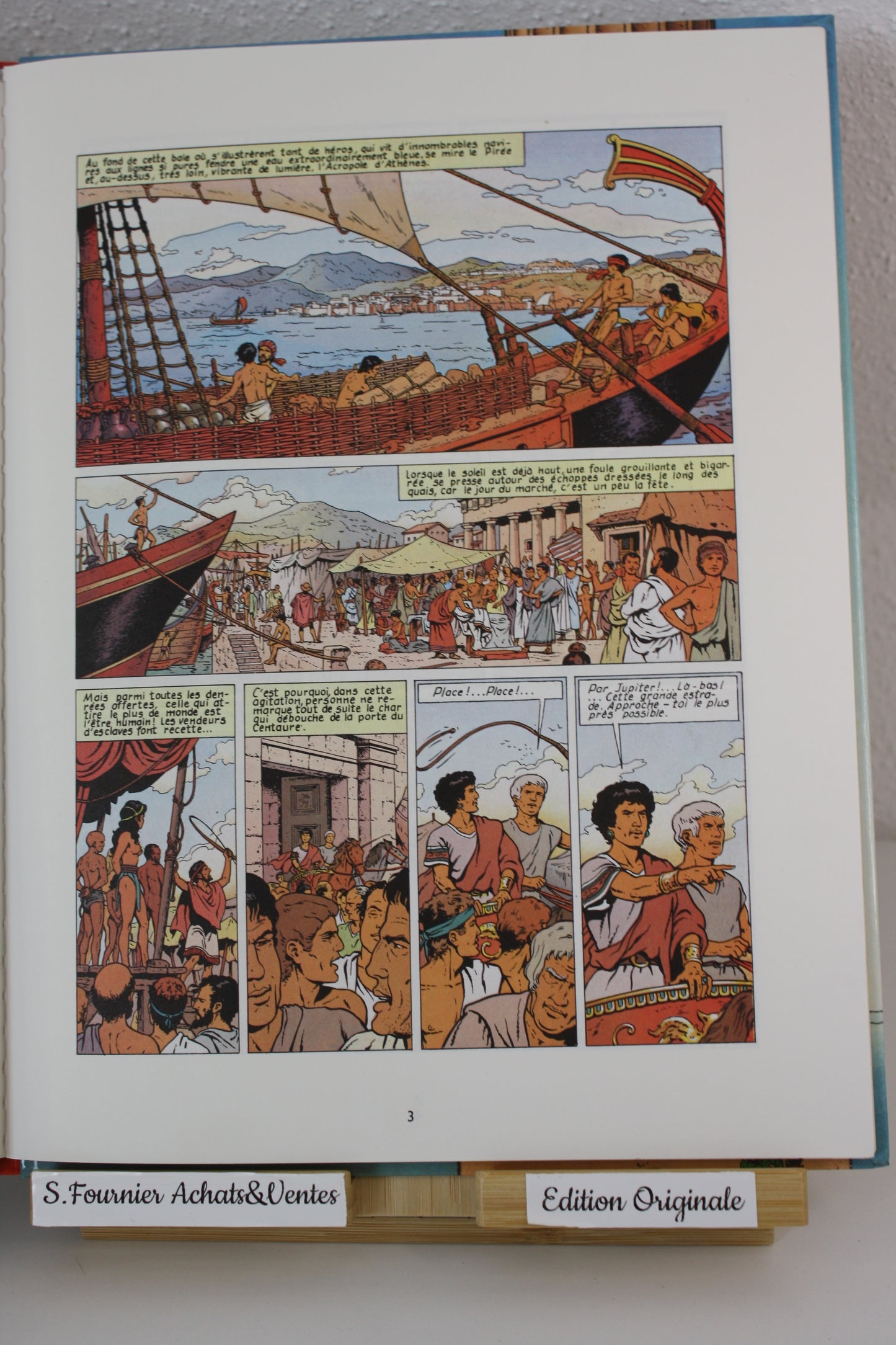 L’enfant Grec – Alix – Jacques Martin – Casterman – EO – 1980