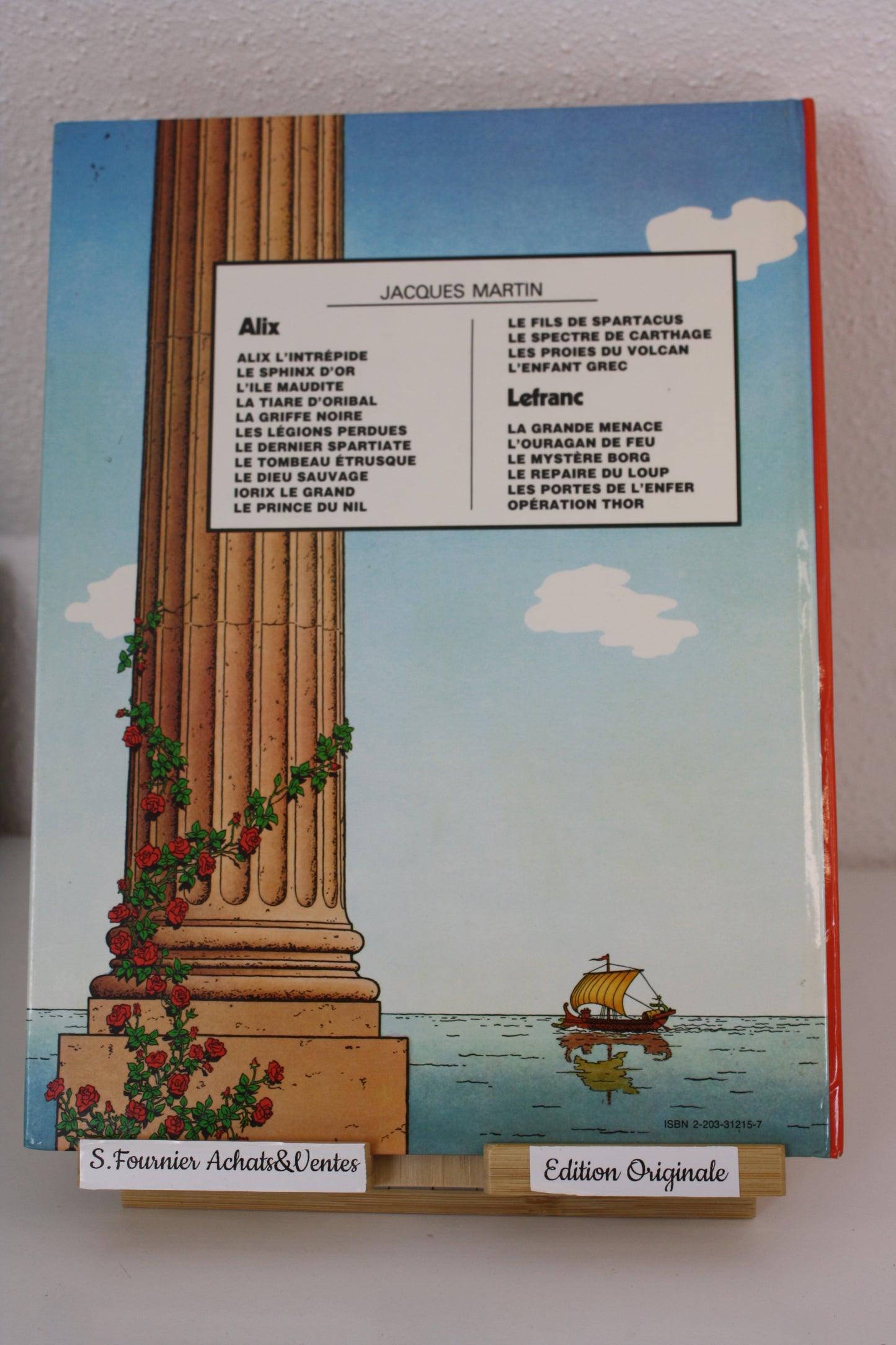 L’enfant Grec – Alix – Jacques Martin – Casterman – EO – 1980