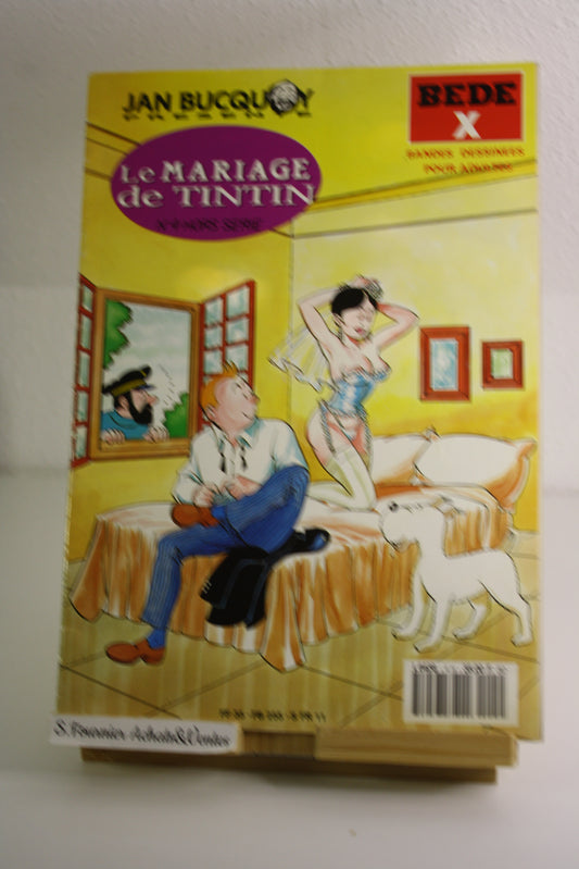 Le mariage de Tintin – Tintin – Jan Bucquoy – BedeX – EO – 1980