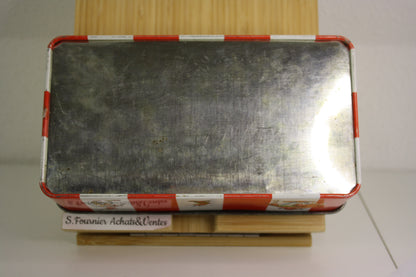 Boite métallique Chamonix Orange – Astérix – Uderzo Goscinny – L’alsacienne – Objet dérivé – 1960