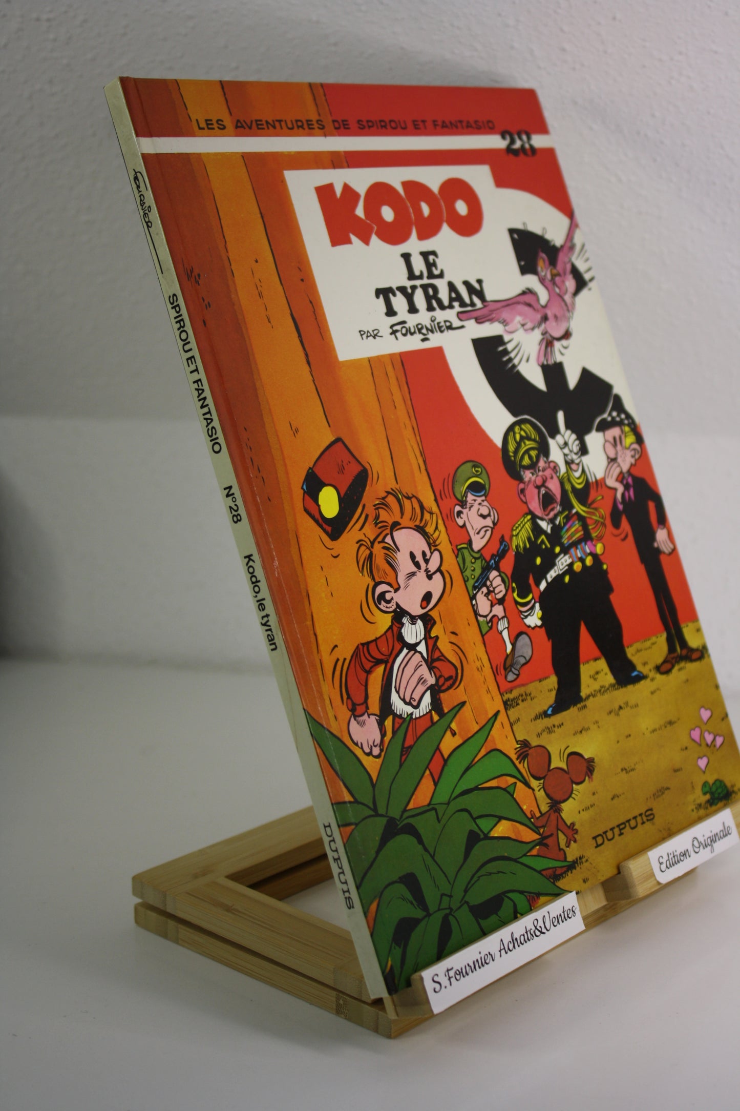 Kodo le Tyran – Spirou & Fantasio – Fournier – Dupuis – EO – 1979