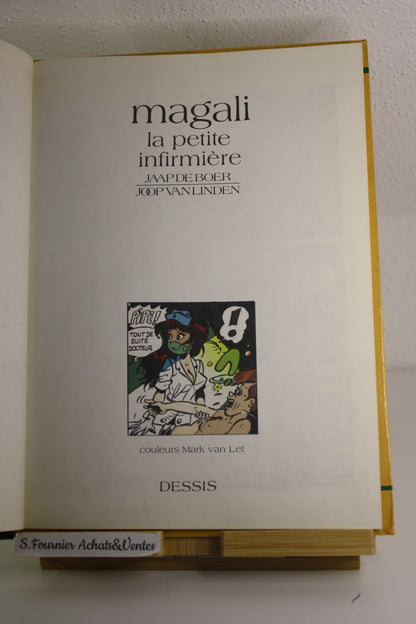 La petite infirmière – Magali – De Boer Van Linden – Dessis – EO – 1988