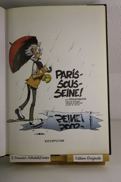 Paris sous seine – Spirou & Fantasio – Morvan Munuera – Dupuis – EO – 2004