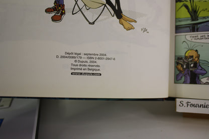 Paris sous seine – Spirou & Fantasio – Morvan Munuera – Dupuis – EO – 2004