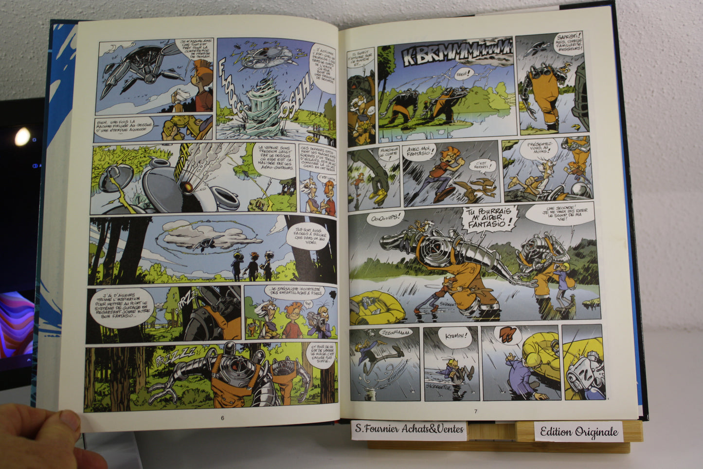 Paris sous seine – Spirou & Fantasio – Morvan Munuera – Dupuis – EO – 2004