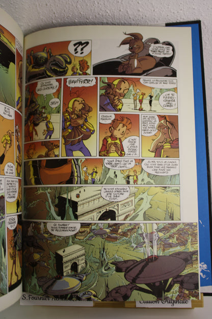 Paris sous seine – Spirou & Fantasio – Morvan Munuera – Dupuis – EO – 2004