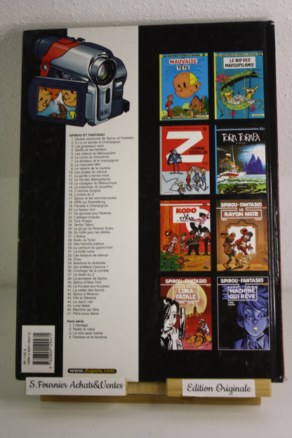 Paris sous seine – Spirou & Fantasio – Morvan Munuera – Dupuis – EO – 2004