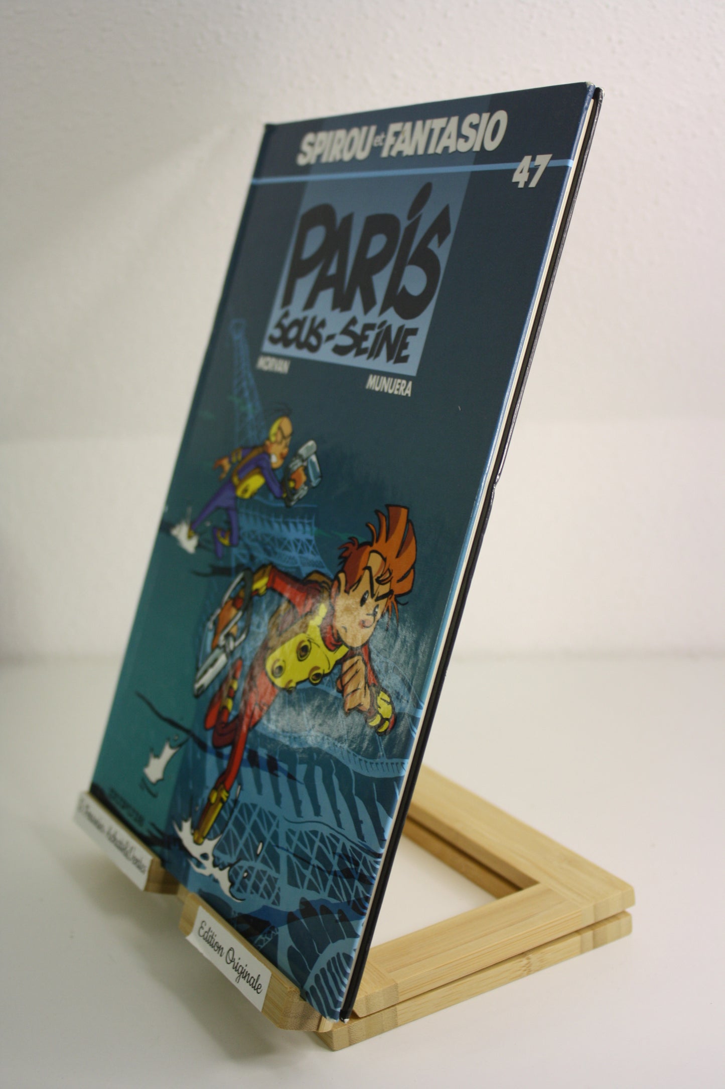 Paris sous seine – Spirou & Fantasio – Morvan Munuera – Dupuis – EO – 2004