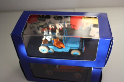 Jeep Objectif Lune au 1/43ème – Tintin – Hergé – Hergé Moulinsart – Objet dérivé – 2001