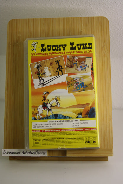 VHS Les Cousins Dalton – Lucky Luke – Morris – Deville – Objet dérivé – 1991 - ESSO
