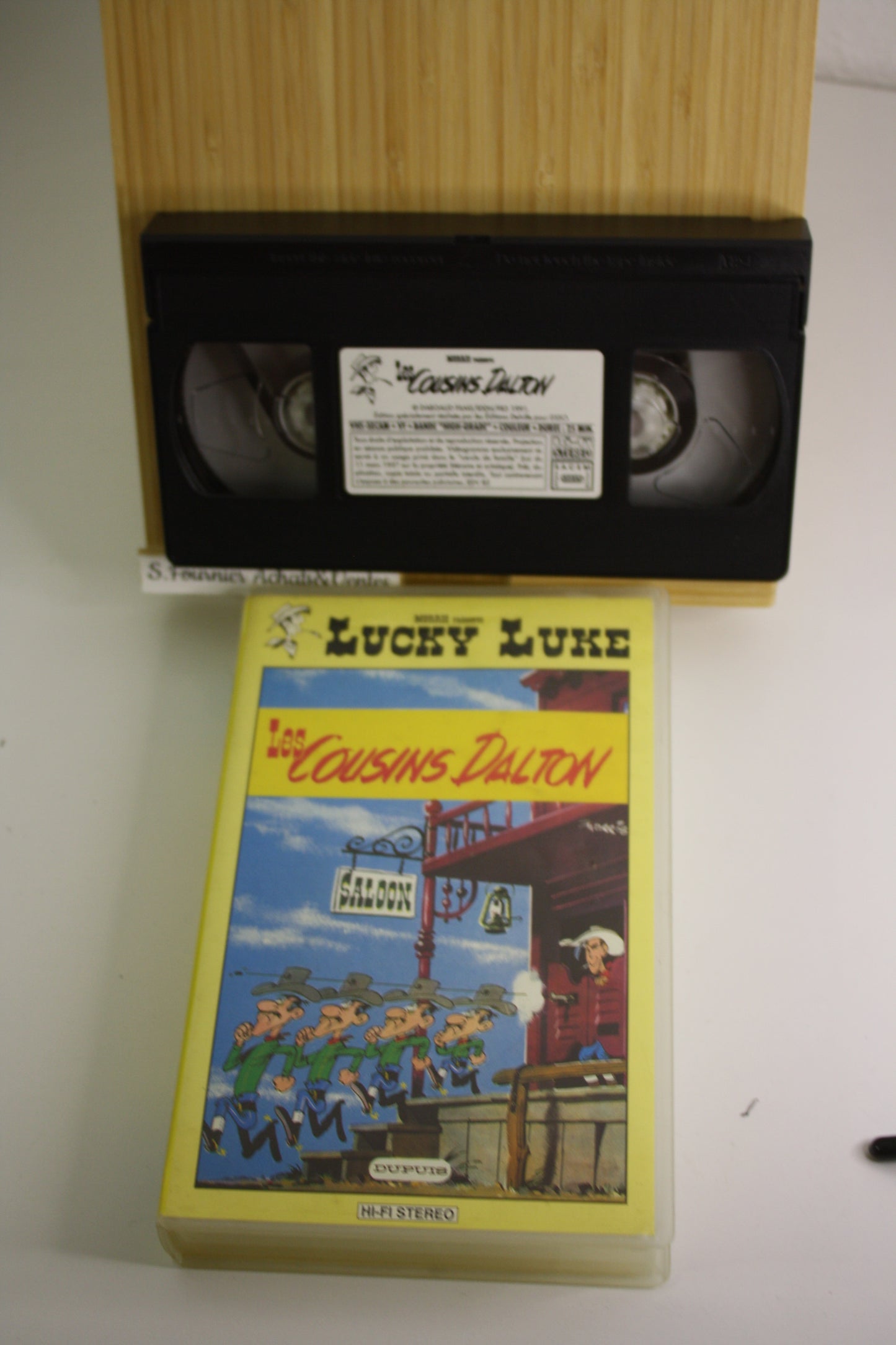 VHS Les Cousins Dalton – Lucky Luke – Morris – Deville – Objet dérivé – 1991 - ESSO