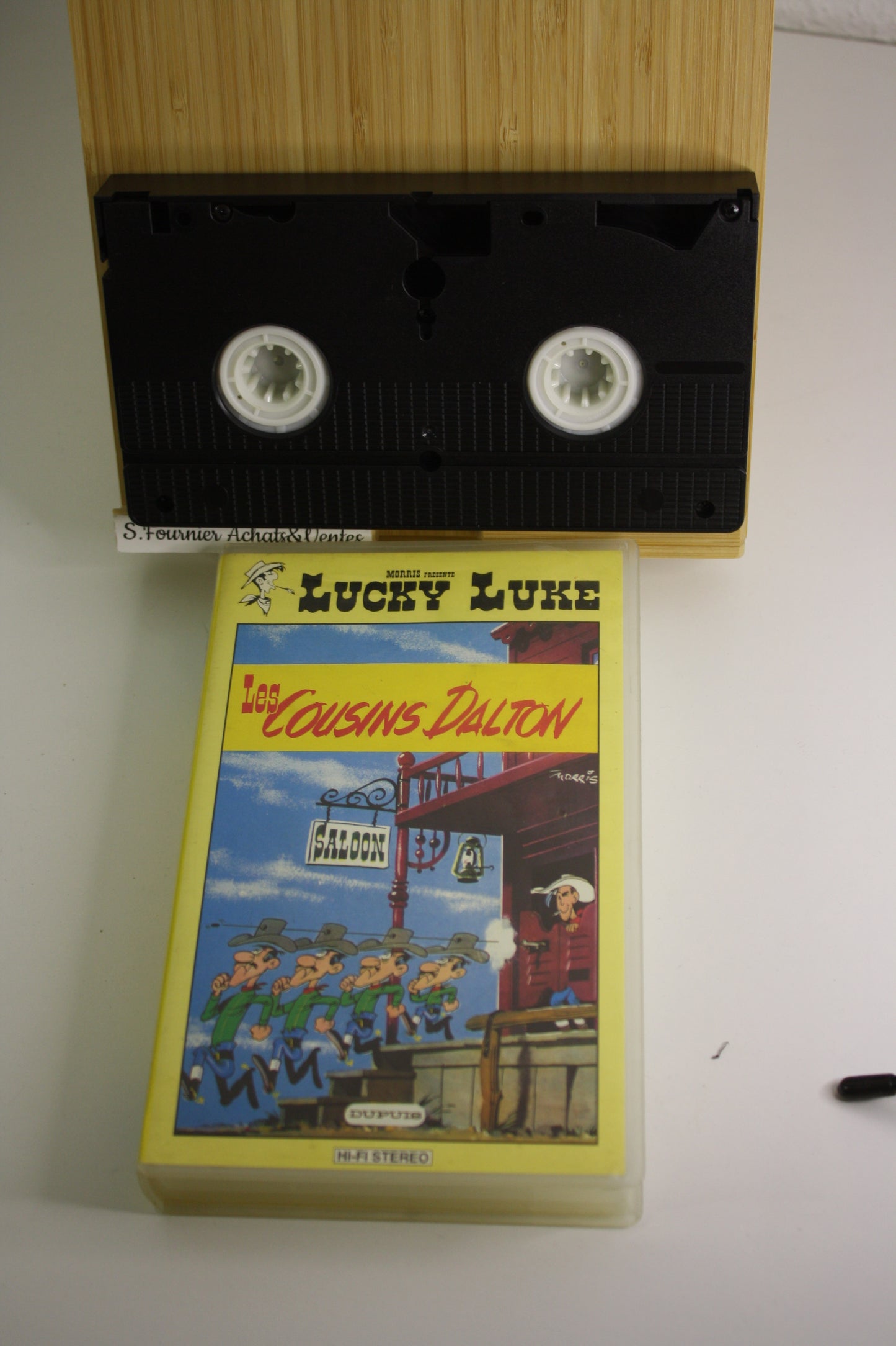 VHS Les Cousins Dalton – Lucky Luke – Morris – Deville – Objet dérivé – 1991 - ESSO