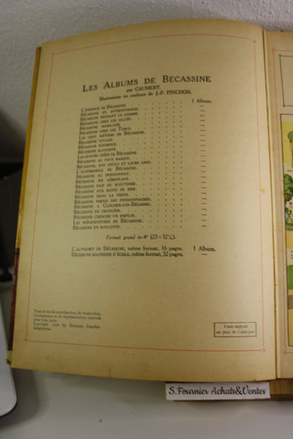 Les bonnes idées de Bécassine – Bécassine – Pinchon Caumery – Gautier Languereau – Réédition – 1949