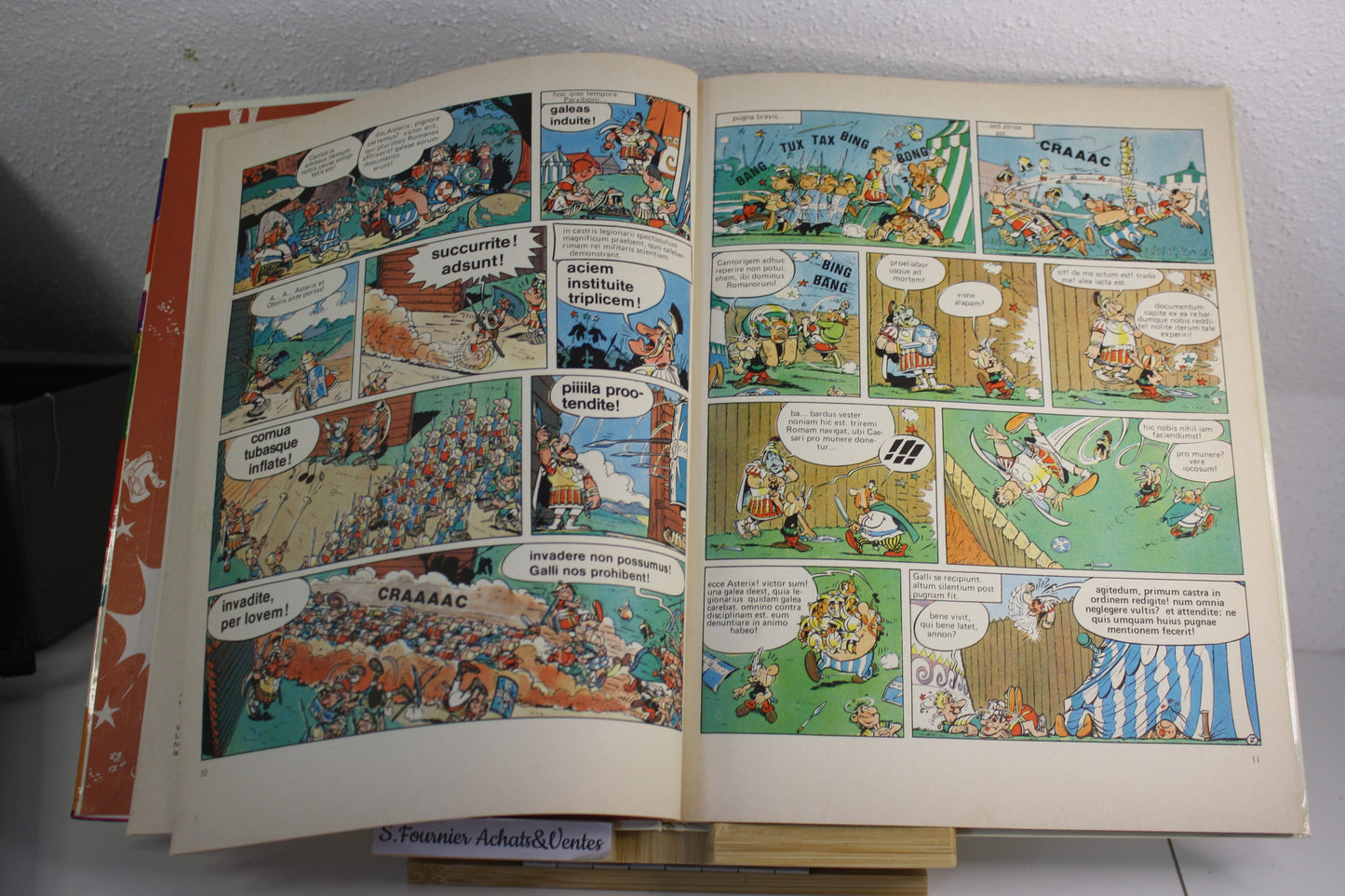Astérix Gladiator – Astérix – Goscinny Uderzo – Deltae – EO – 1977 – Version Allemande en Latin