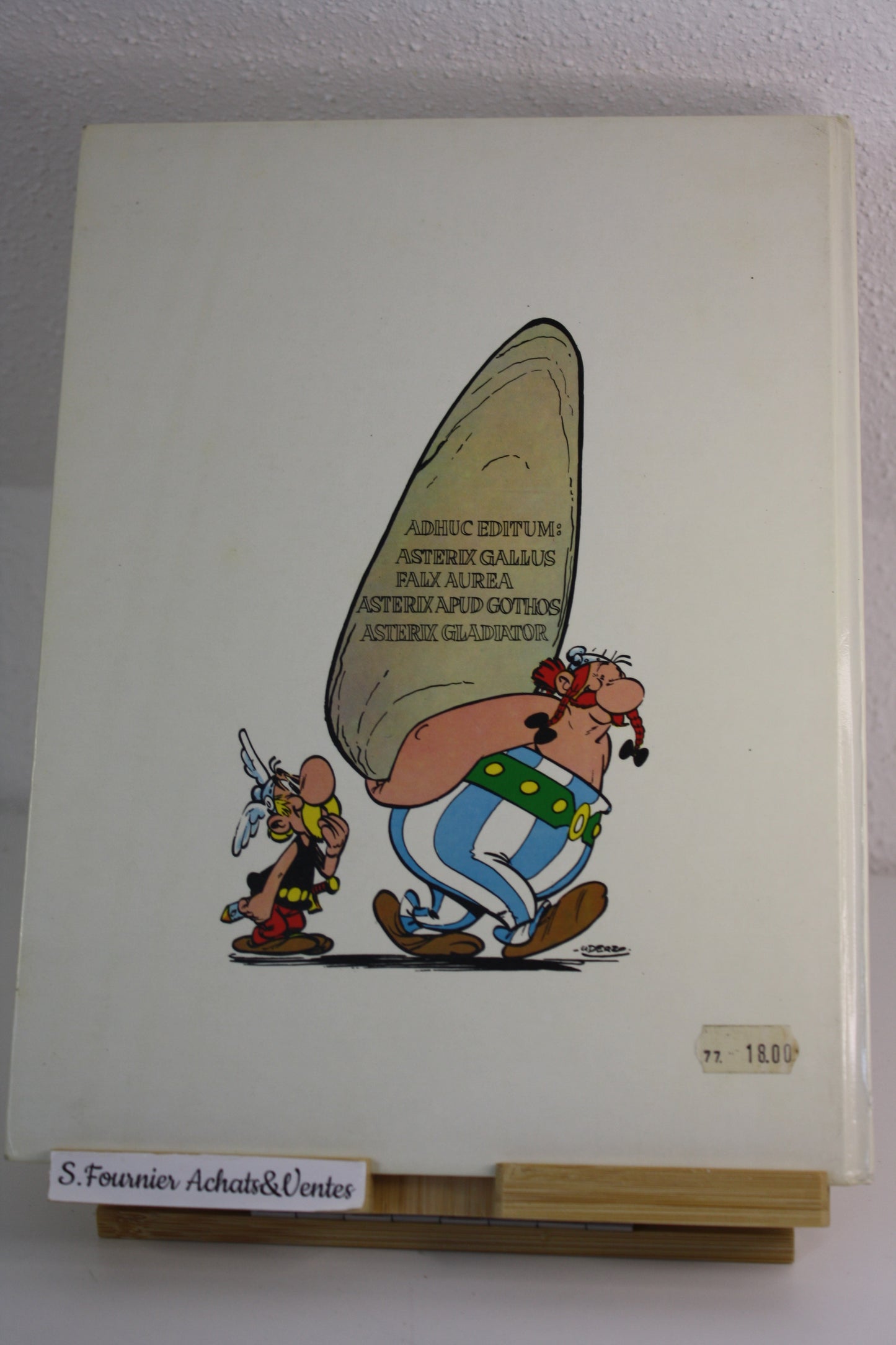 Astérix Gladiator – Astérix – Goscinny Uderzo – Deltae – EO – 1977 – Version Allemande en Latin