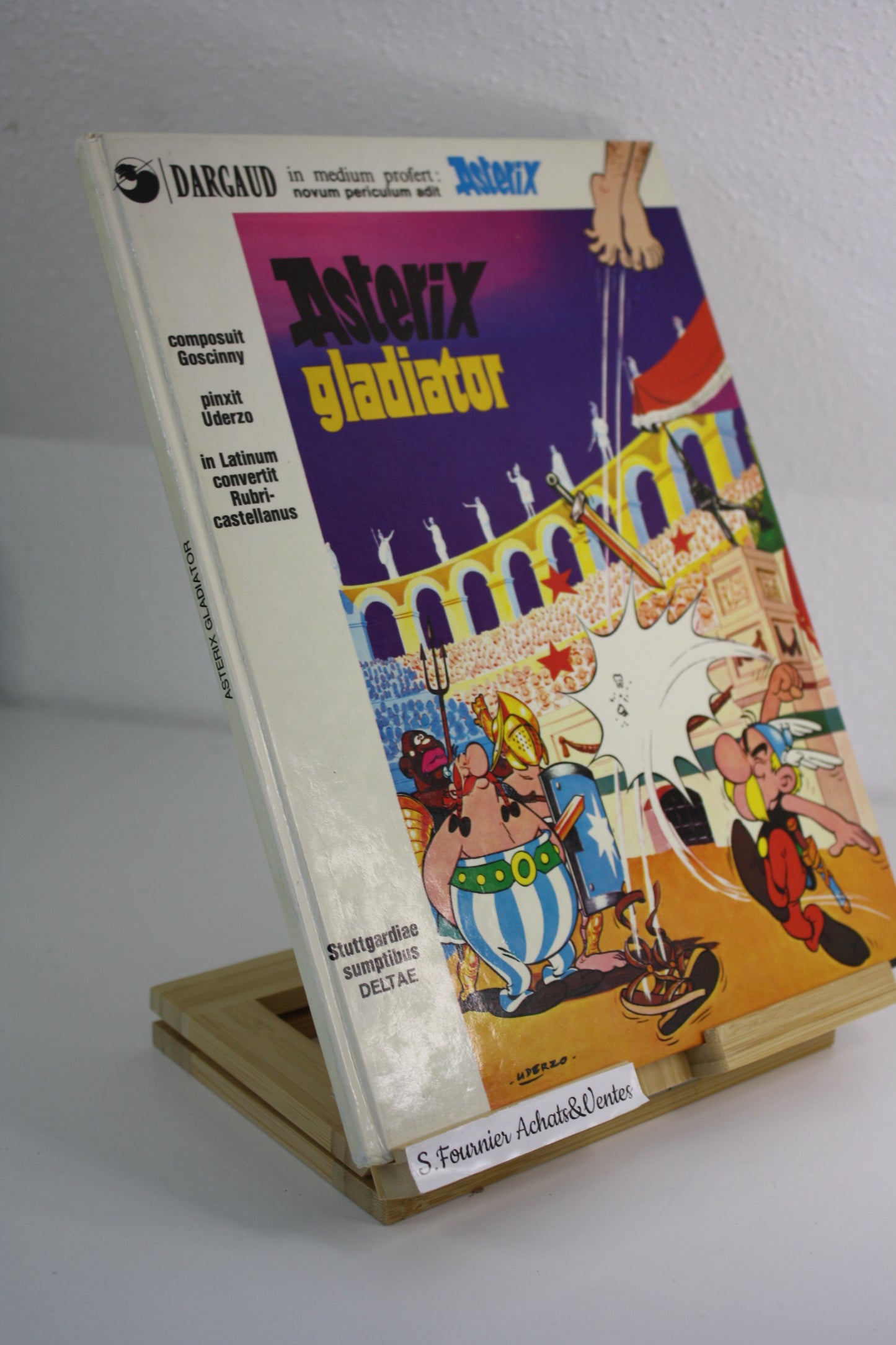 Astérix Gladiator – Astérix – Goscinny Uderzo – Deltae – EO – 1977 – Version Allemande en Latin