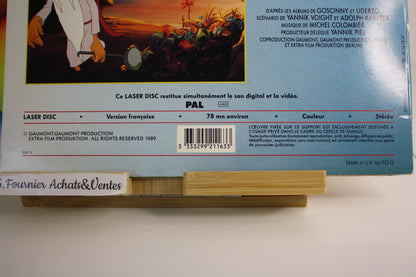 Laser Discs Vidéo « Le coup du Menhir » – Astérix – Philippe Grimon – Gaumont, Columbia, RCA – Objet dérivé – 1989