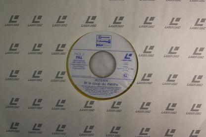 Laser Discs Vidéo « Le coup du Menhir » – Astérix – Philippe Grimon – Gaumont, Columbia, RCA – Objet dérivé – 1989