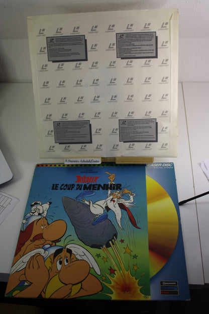 Laser Discs Vidéo « Le coup du Menhir » – Astérix – Philippe Grimon – Gaumont, Columbia, RCA – Objet dérivé – 1989