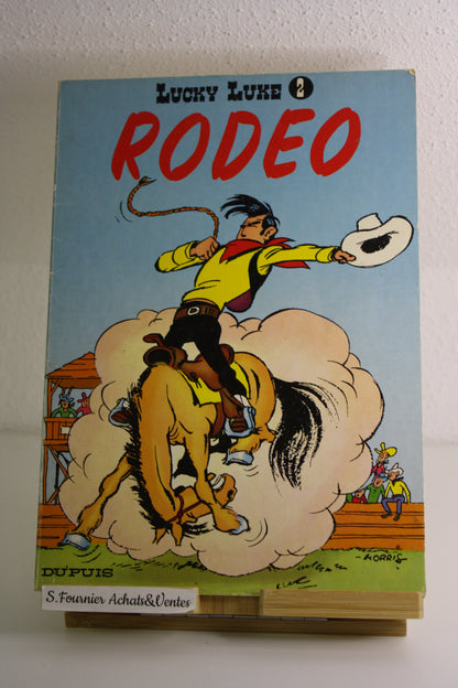 Rodéo – Lucky Luke – Morris – Dupuis – Réédition – 1979 – Couverture souple