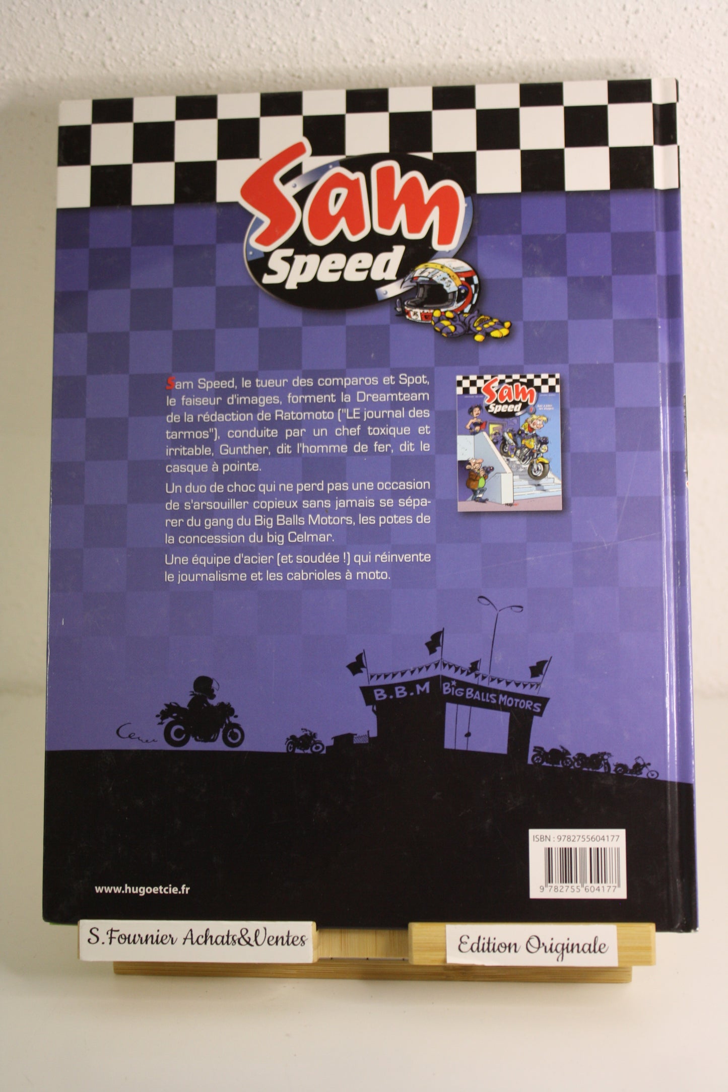 Born Toubi Waïld - Sam Speed – Maltaite, Colman, Batem," Saive – Hugo BD – EO – 2010