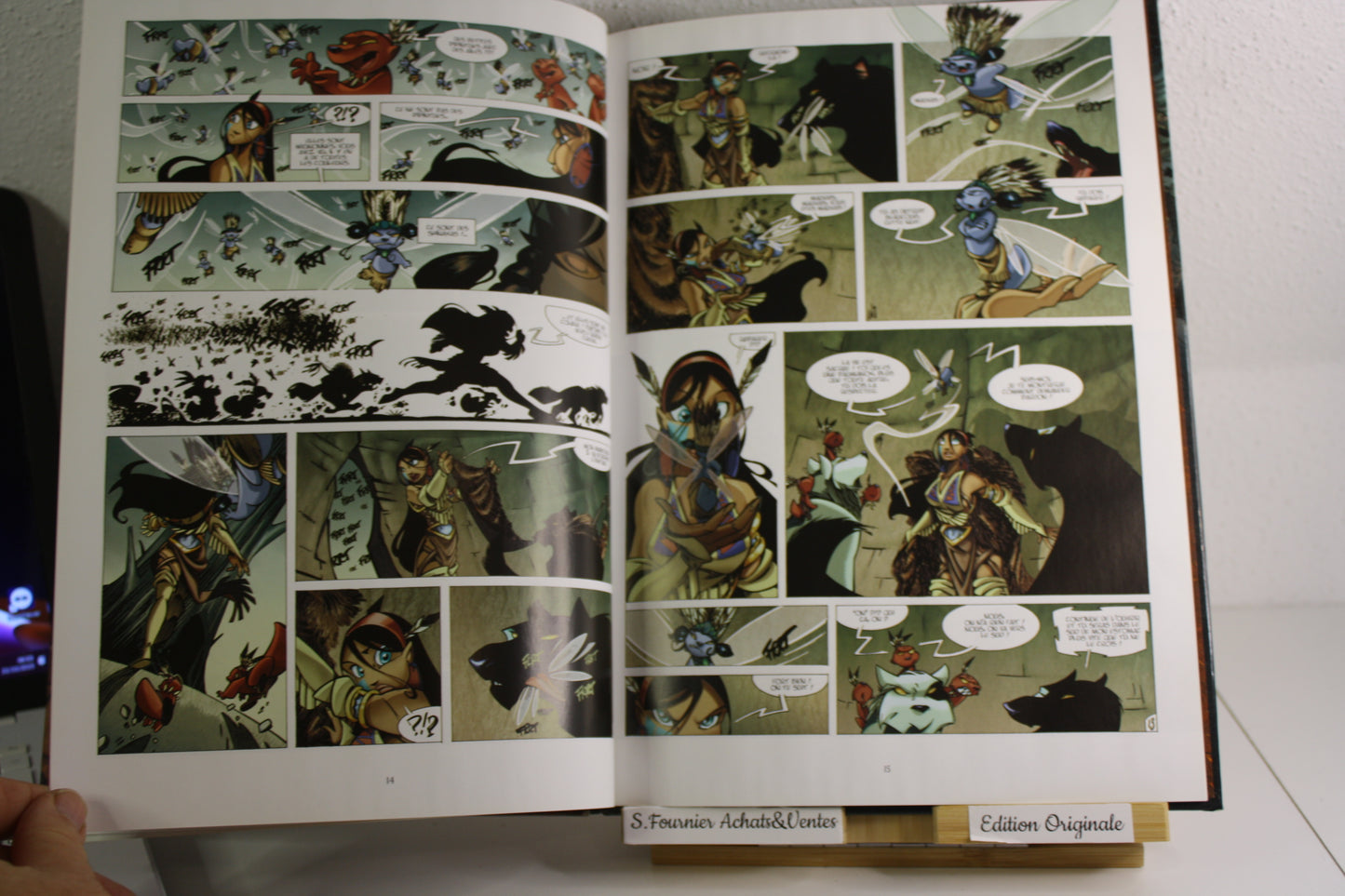 Dans les traces d’Oh Mah Ah – Luunas - Crisse, Keramidas – Soleil – EO - 2004 – plaque autocollant