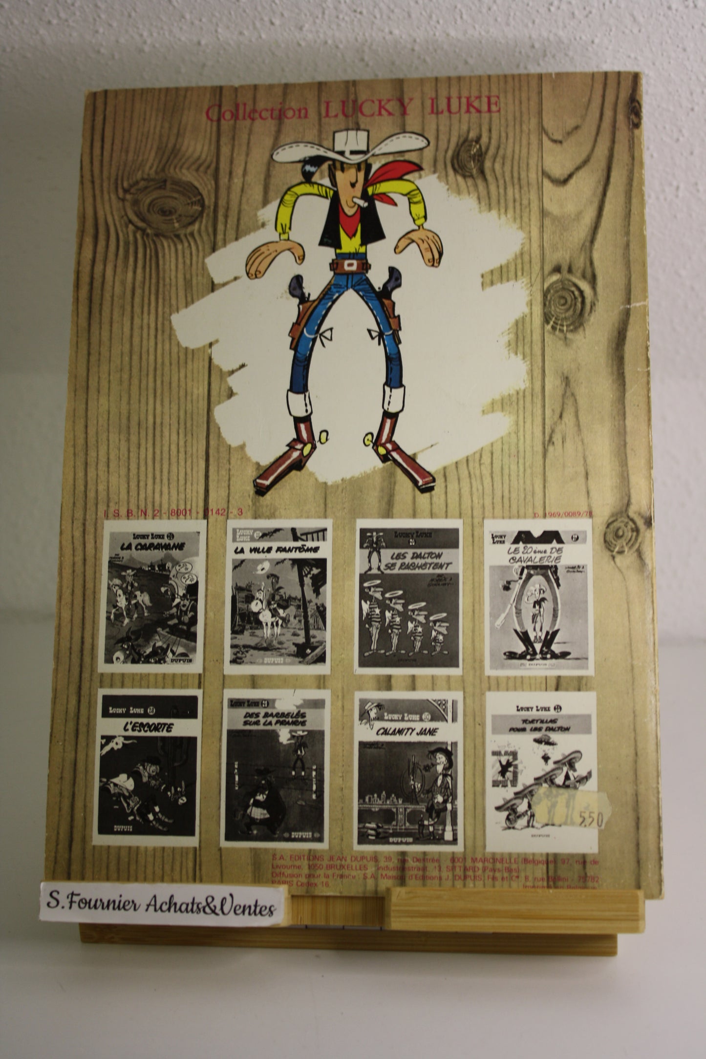 Arizona – Lucky Luke - Morris – Dupuis – Réédition - 1978 – Couverture souple