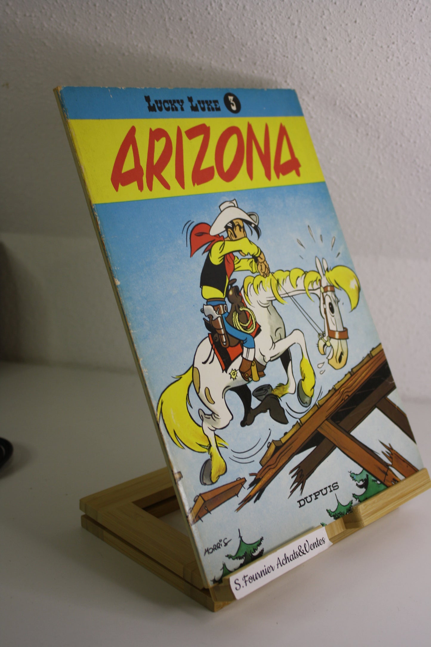 Arizona – Lucky Luke - Morris – Dupuis – Réédition - 1978 – Couverture souple