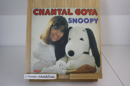 Disque vinyle 45t  – Snoopy – Chantal Goya – RCA – Objet dérivé – 1984