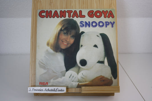 Disque vinyle 45t  – Snoopy – Chantal Goya – RCA – Objet dérivé – 1984