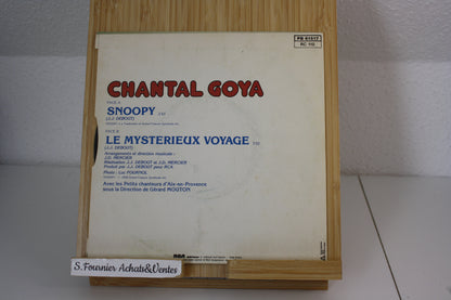 Disque vinyle 45t  – Snoopy – Chantal Goya – RCA – Objet dérivé – 1984