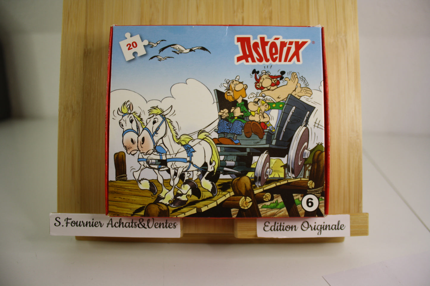 3 Mini Puzzles n°6, 7 et 8  – Astérix – Les éditons Albert René – Mac Donald – Objet dérivés – 2023