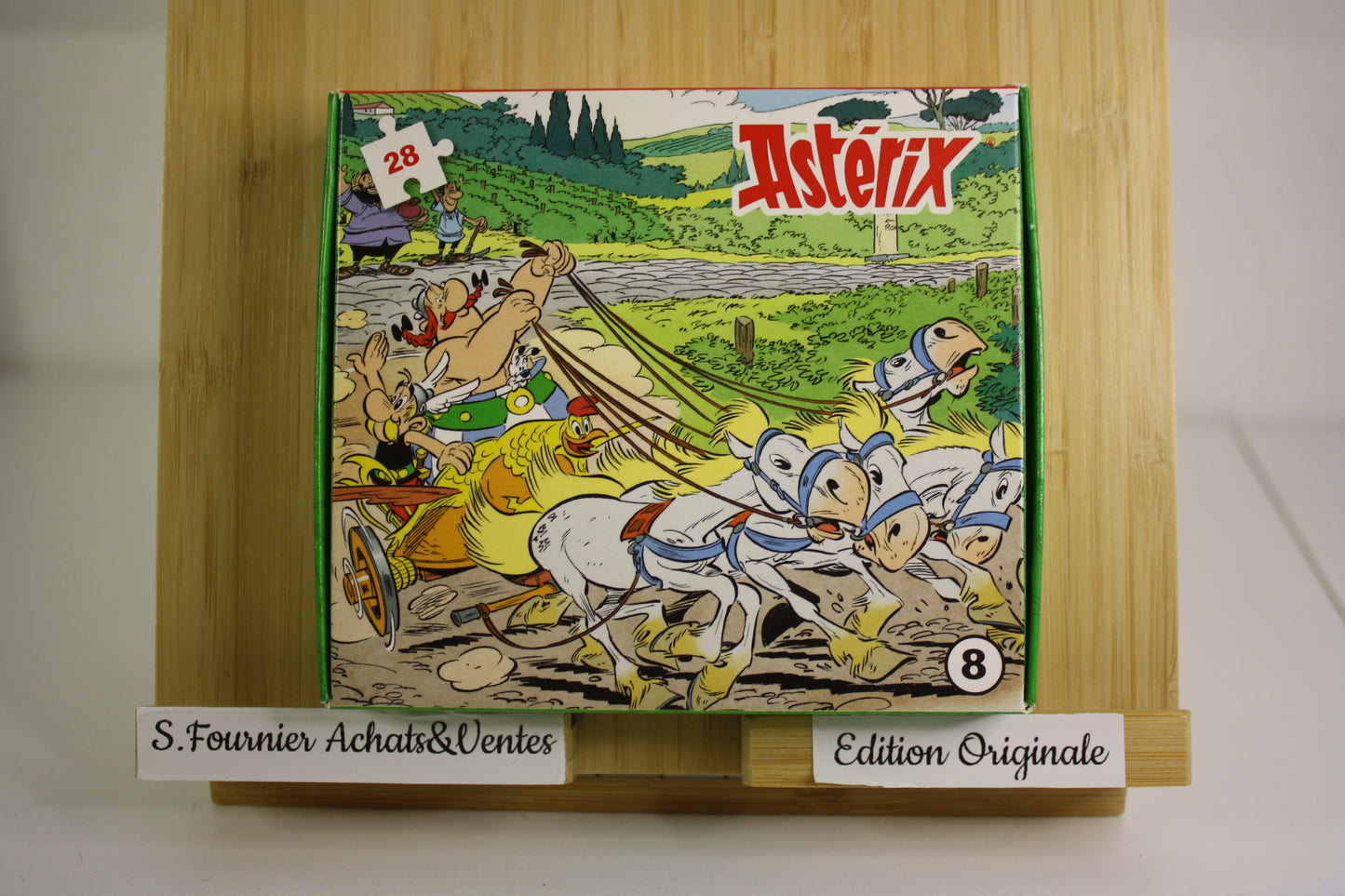 3 Mini Puzzles n°6, 7 et 8  – Astérix – Les éditons Albert René – Mac Donald – Objet dérivés – 2023