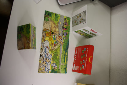 3 Mini Puzzles n°6, 7 et 8  – Astérix – Les éditons Albert René – Mac Donald – Objet dérivés – 2023