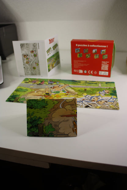 3 Mini Puzzles n°6, 7 et 8  – Astérix – Les éditons Albert René – Mac Donald – Objet dérivés – 2023