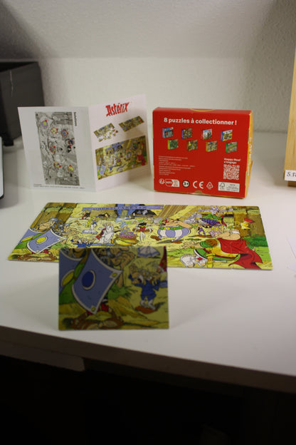 3 Mini Puzzles n°6, 7 et 8  – Astérix – Les éditons Albert René – Mac Donald – Objet dérivés – 2023