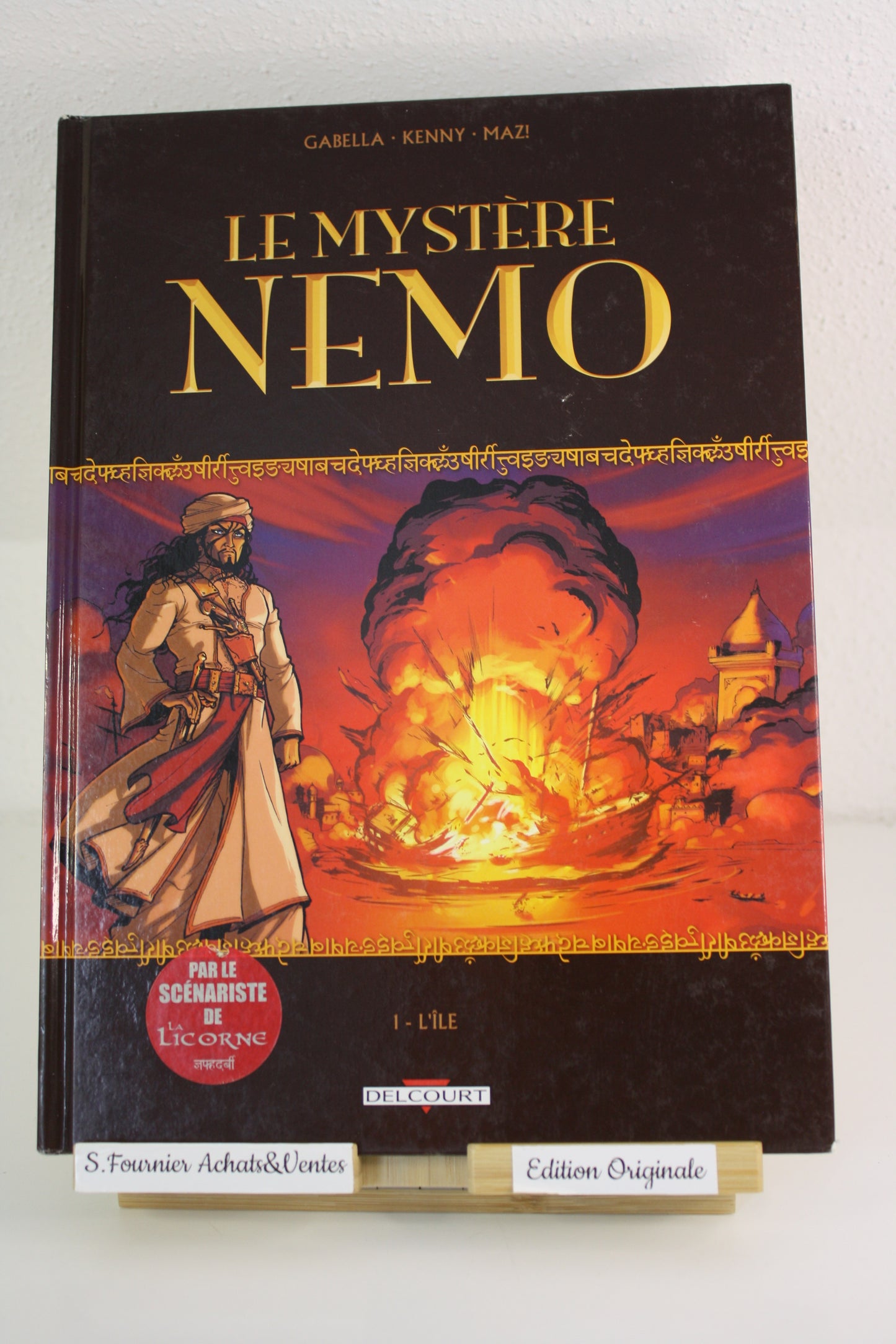 L’île – Le mystère Nemo – Gabella, Kenny, Maz – Delcourt – EO - 2010