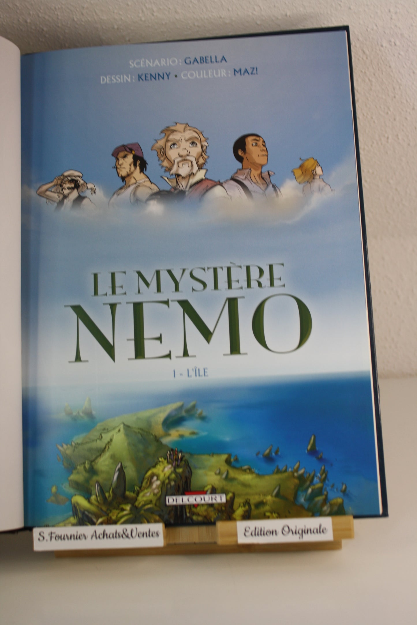 L’île – Le mystère Nemo – Gabella, Kenny, Maz – Delcourt – EO - 2010