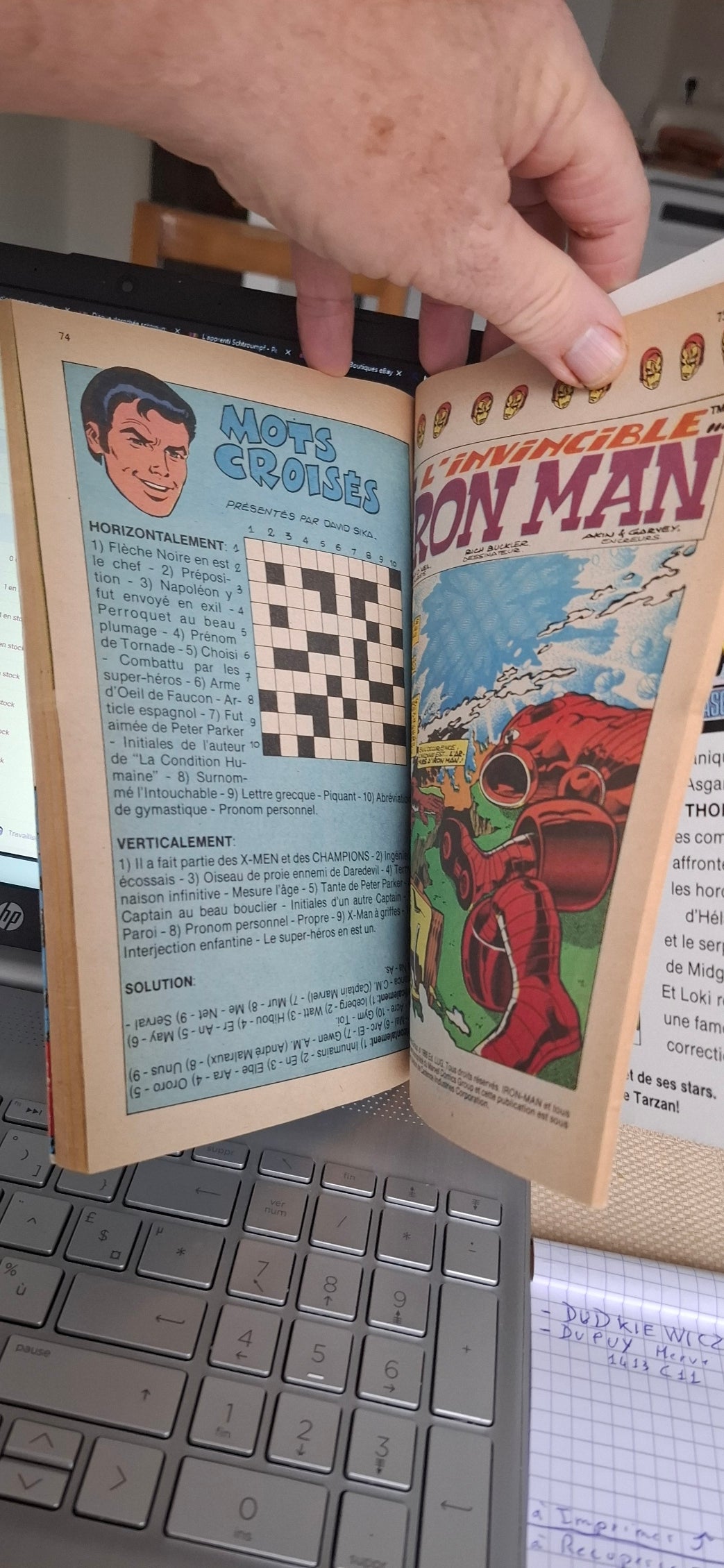 Les 4 Ftqs : Mission pour un homme mort ! n°104 - Nova - - LUG Edition - Périodique - Septembre 1986 (Copie)